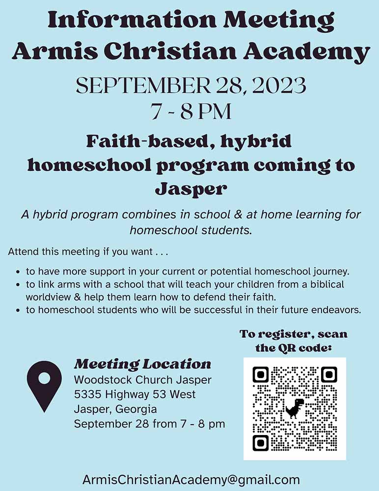 Information Meeting Armis Christian Academy
