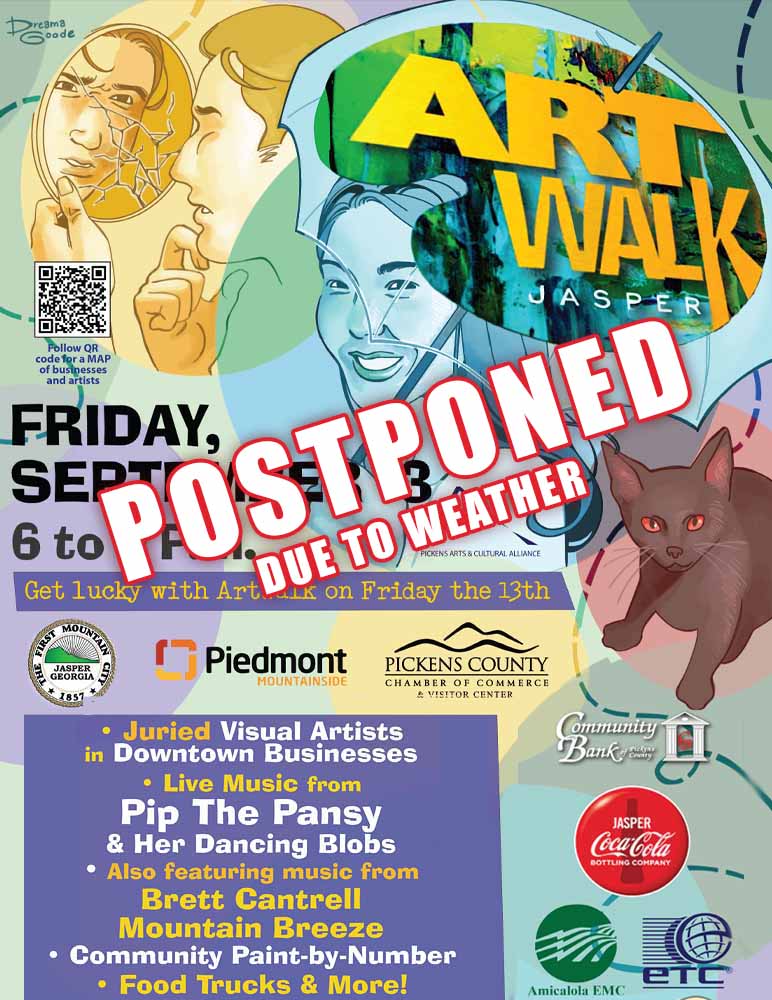 ArtWalk in Downtown Jasper (POSTPONDED)