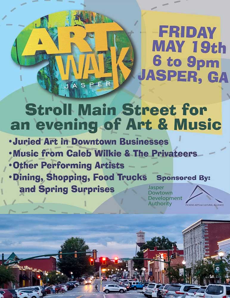 ArtWalk In Downtown Jasper On May 19 2023 06 00 PM