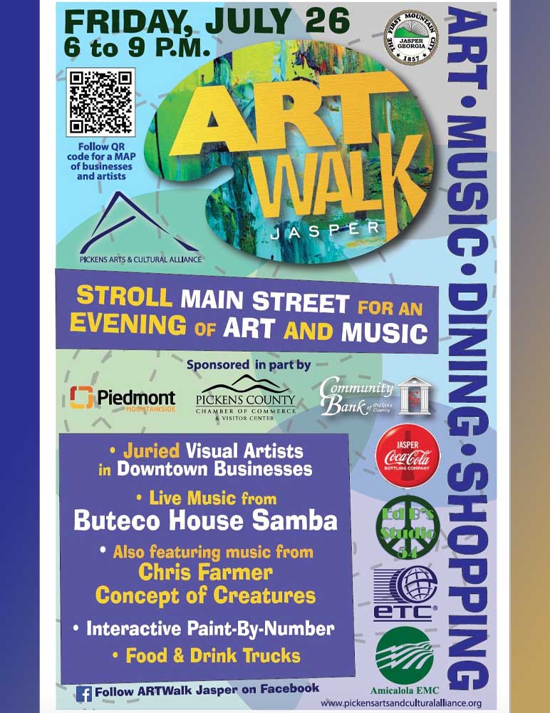 ArtWalk in Downtown Jasper