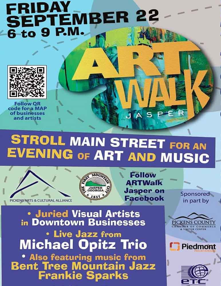ArtWalk in Downtown Jasper