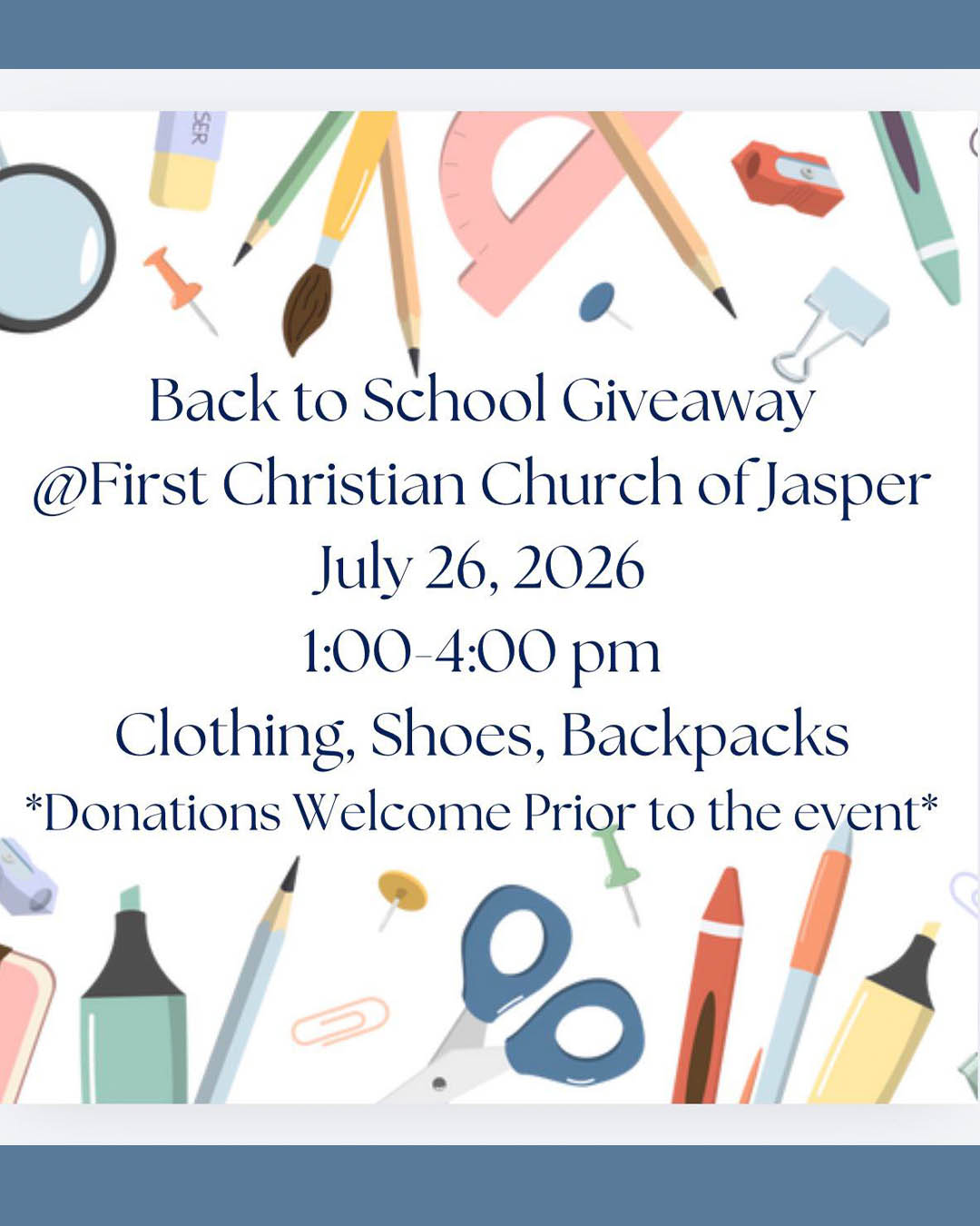 Back to School Giveaway