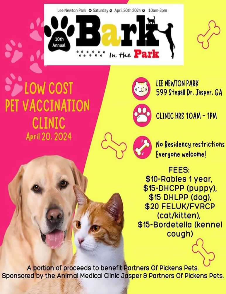 Bark in the Park on April 20, 2024 1000 AM