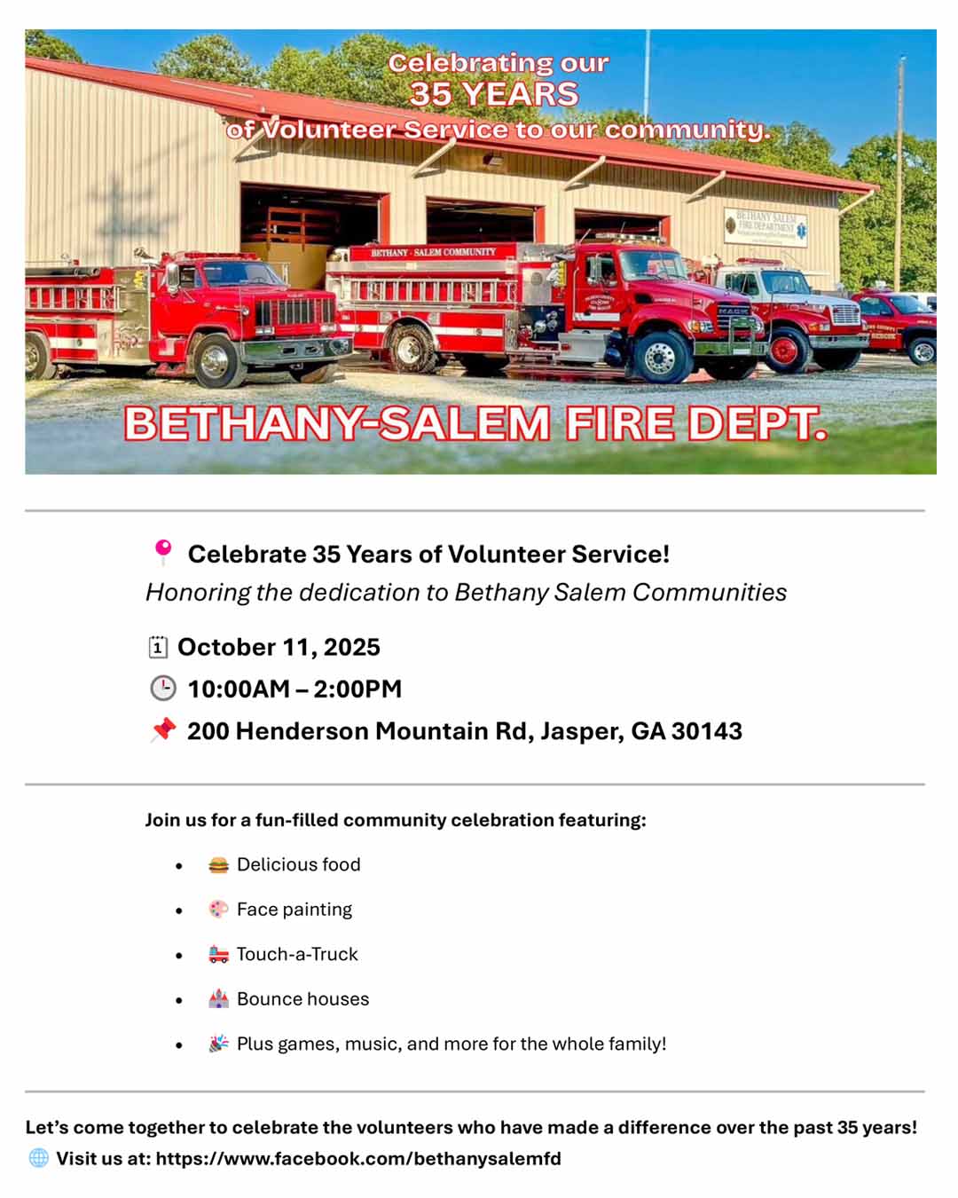 Celebrate 35 Years of Volunteer Service