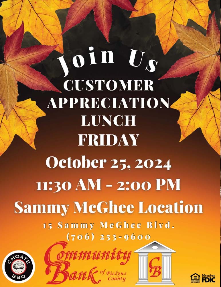 Community Bank Customer Appreciation Lunch 