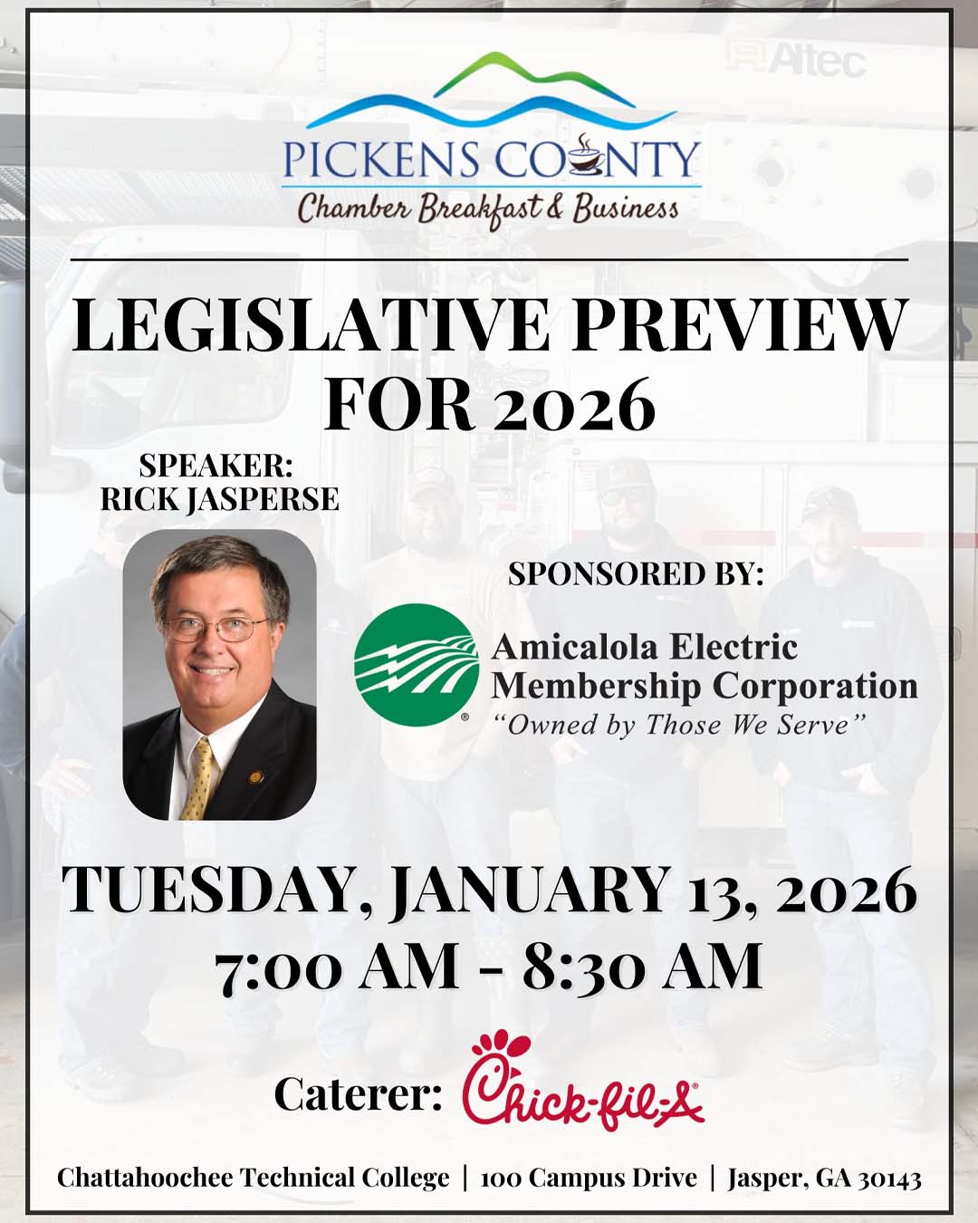 Pickens Chamber of Commerce Breakfast