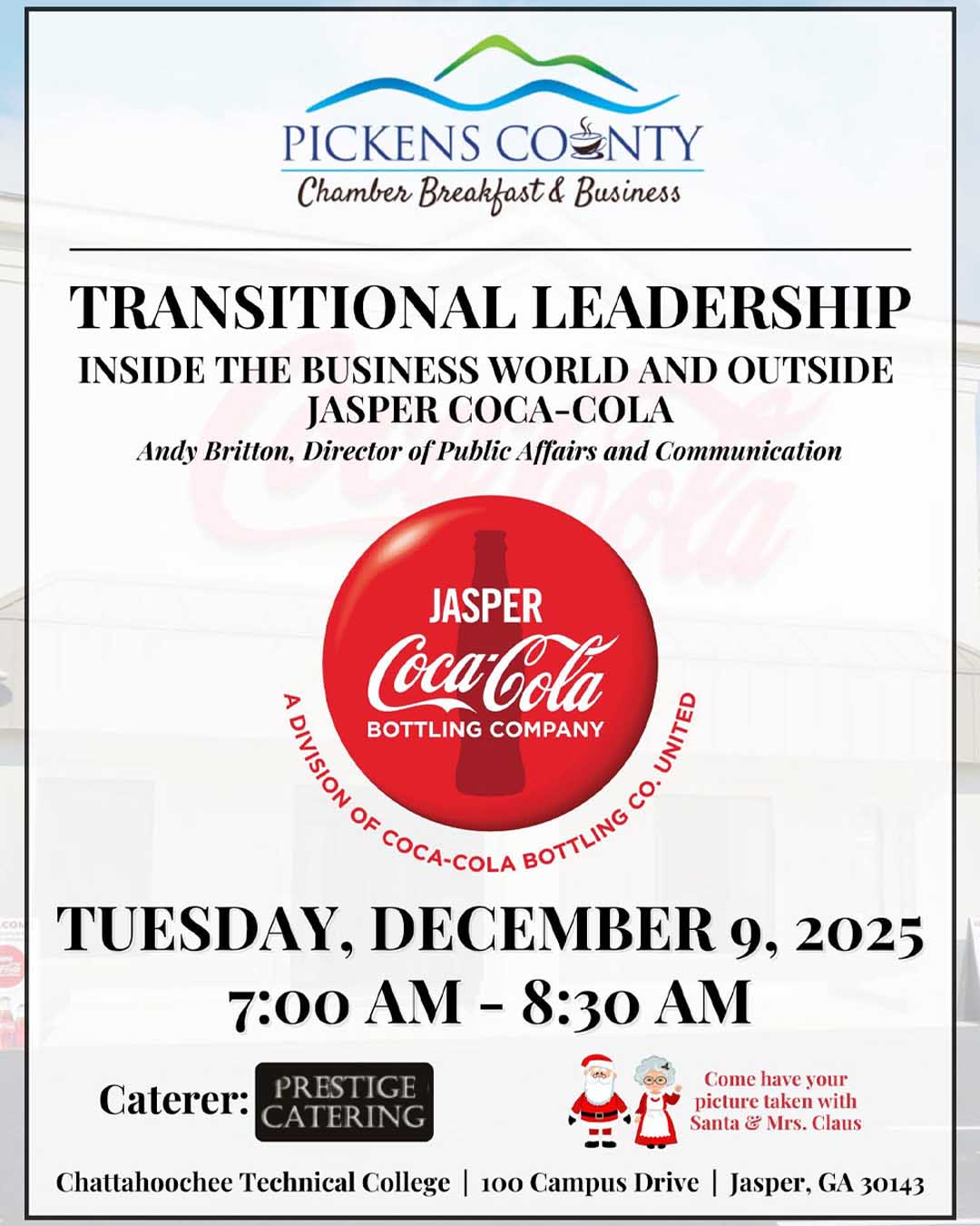 Pickens Chamber of Commerce Breakfast