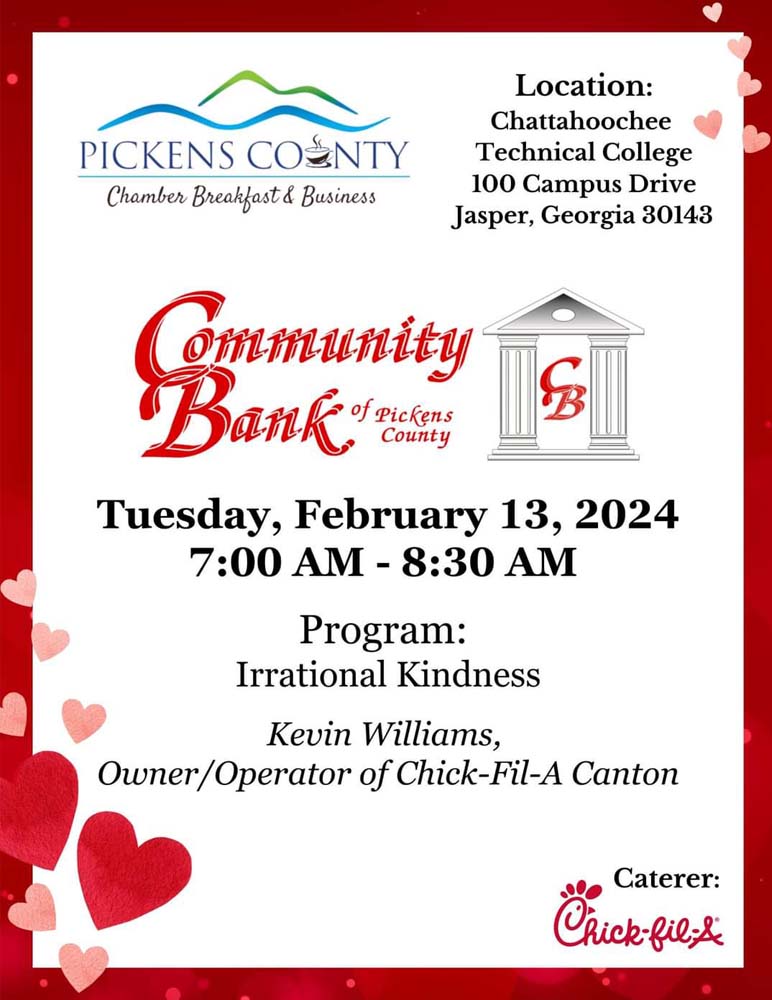Pickens Chamber of Commerce Breakfast