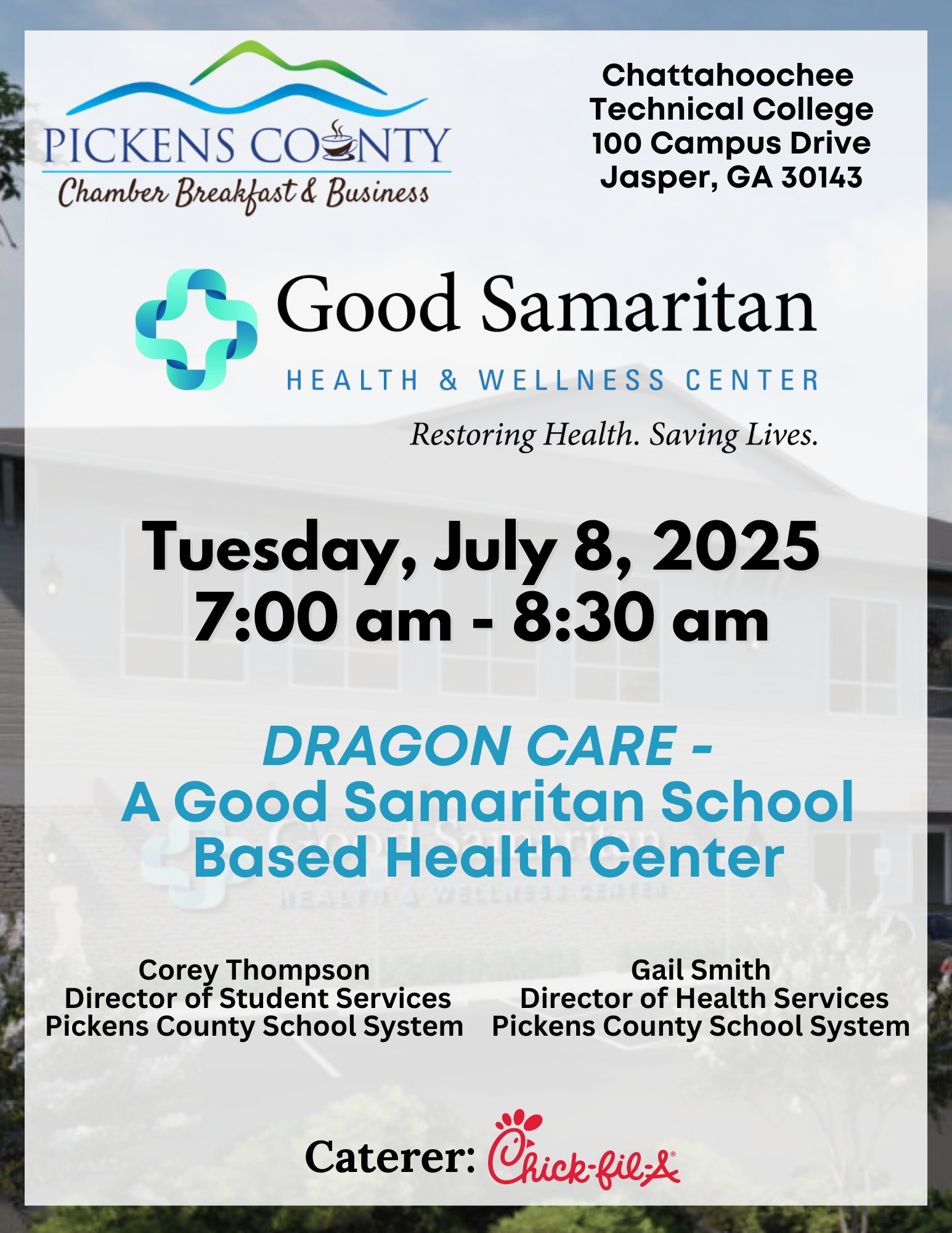 Pickens Chamber of Commerce Breakfast