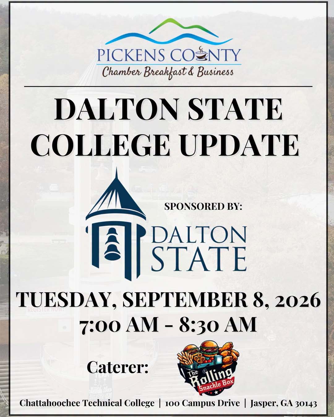 Pickens Chamber of Commerce Breakfast