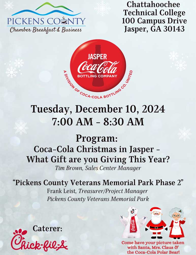 Pickens Chamber of Commerce Breakfast