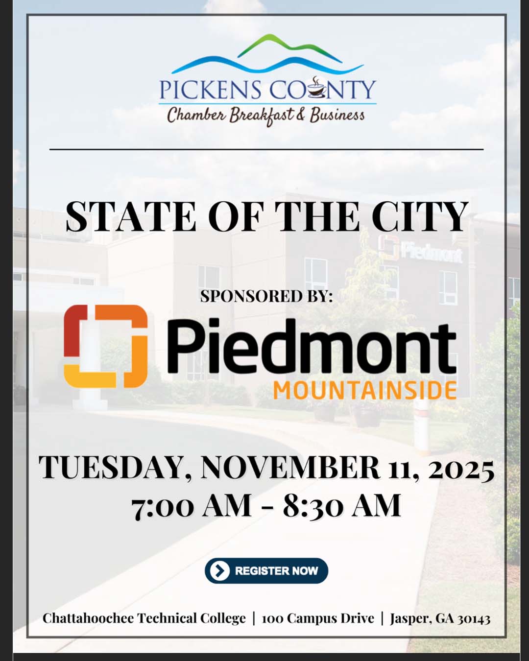 Pickens Chamber of Commerce Breakfast