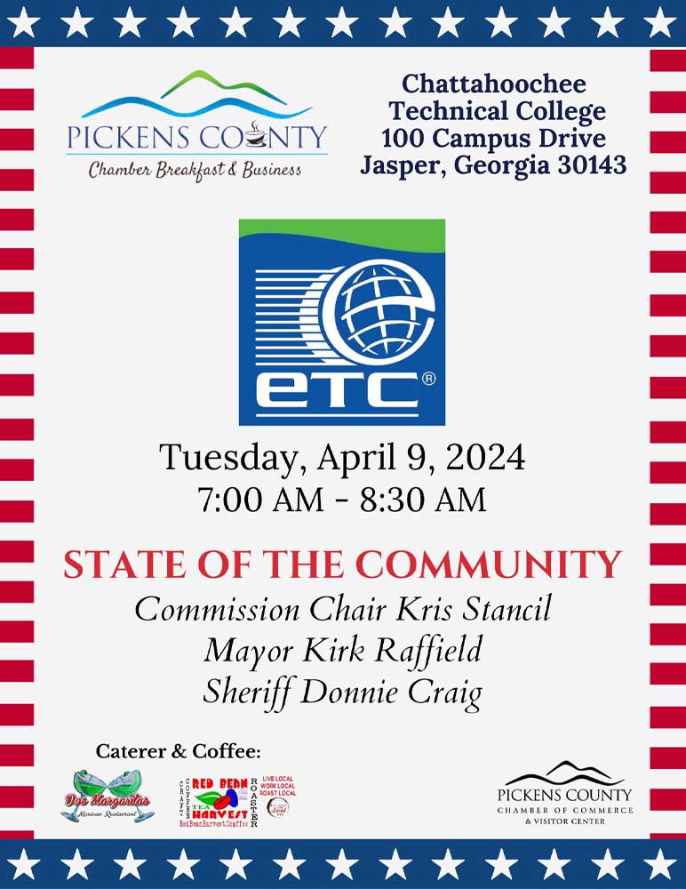 Pickens Chamber of Commerce Breakfast