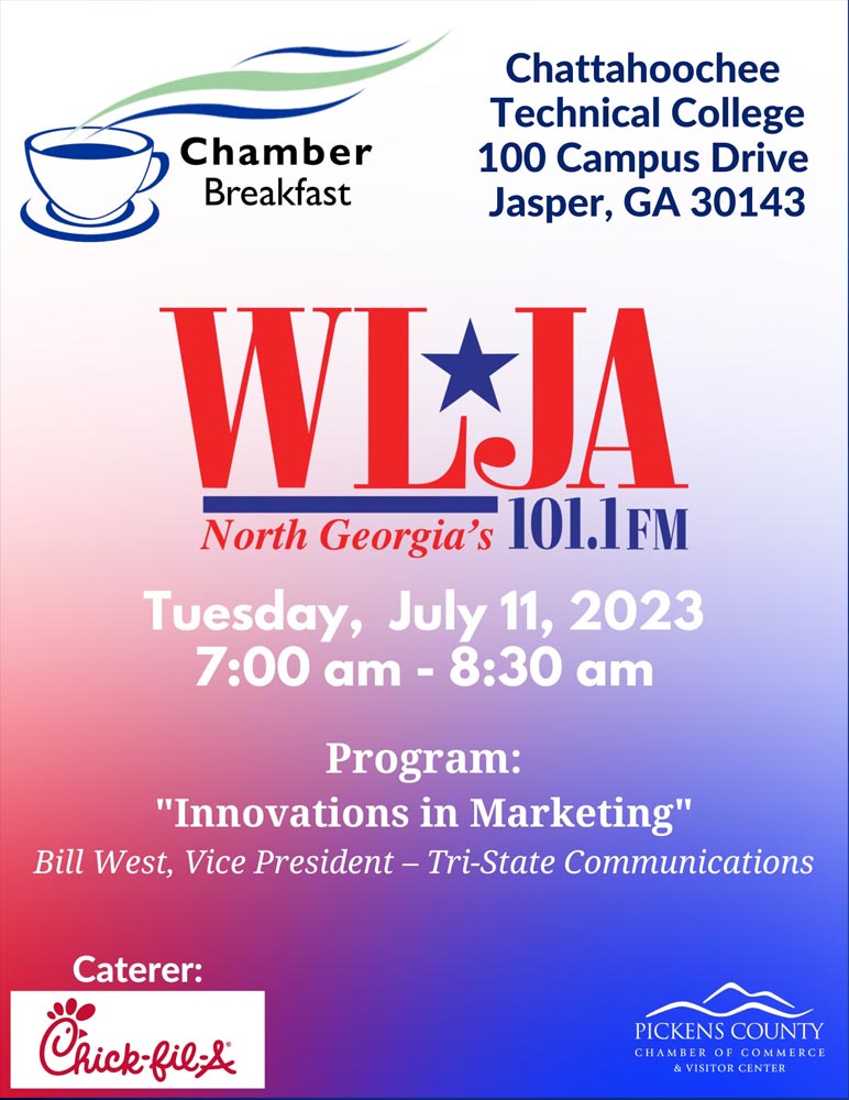 Pickens Chamber of Commerce Breakfast 