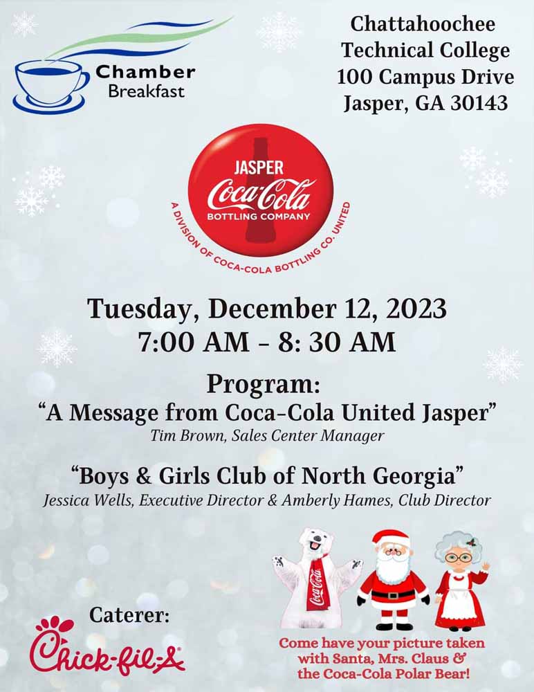 Pickens Chamber of Commerce Breakfast