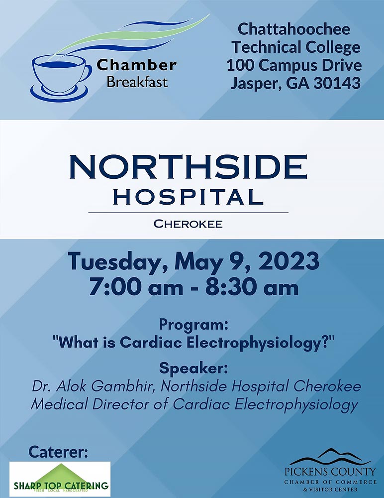 Pickens Chamber of Commerce Breakfast on May 09, 2023 0700 AM