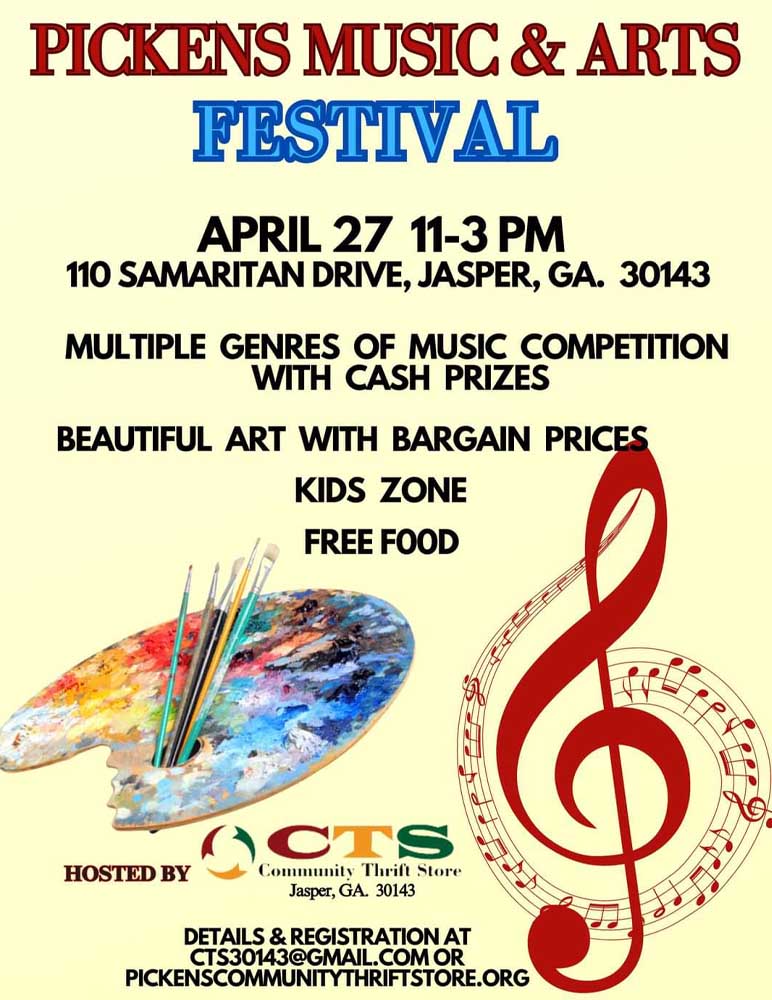 Pickens Music & Arts Festival