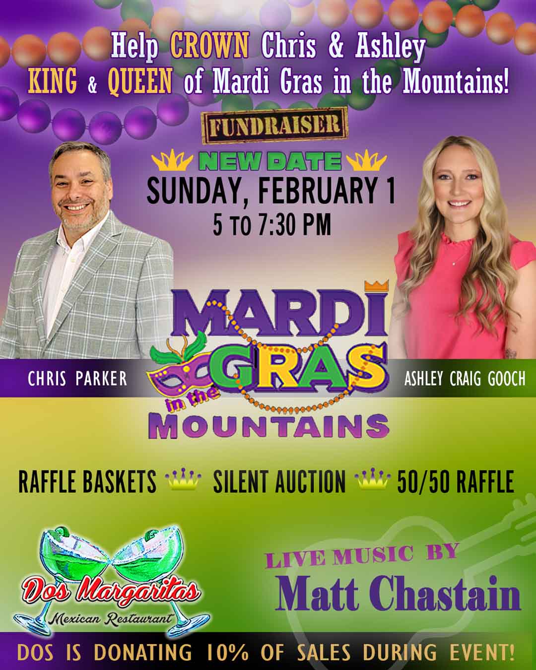 Help Crown Chris & Ashley!