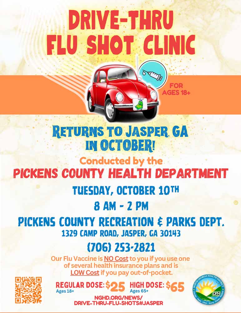 Drive-Thru Flu Shot Clinic in Jasper
