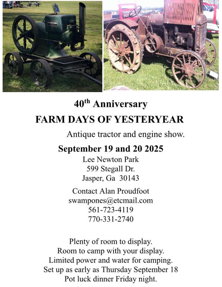 Farm Days of Yesteryear