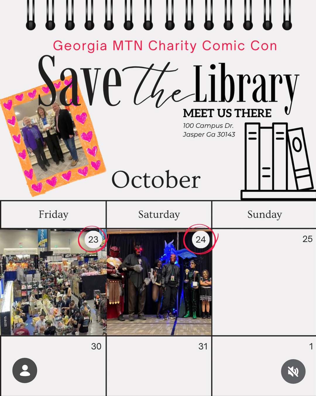 GA Mountain Charity Comic Con