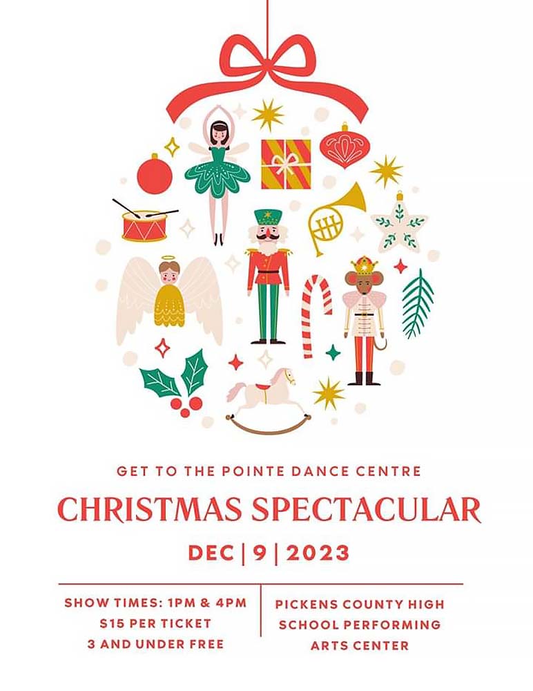 Get to the Pointe Dance Center Christmas Spectacular