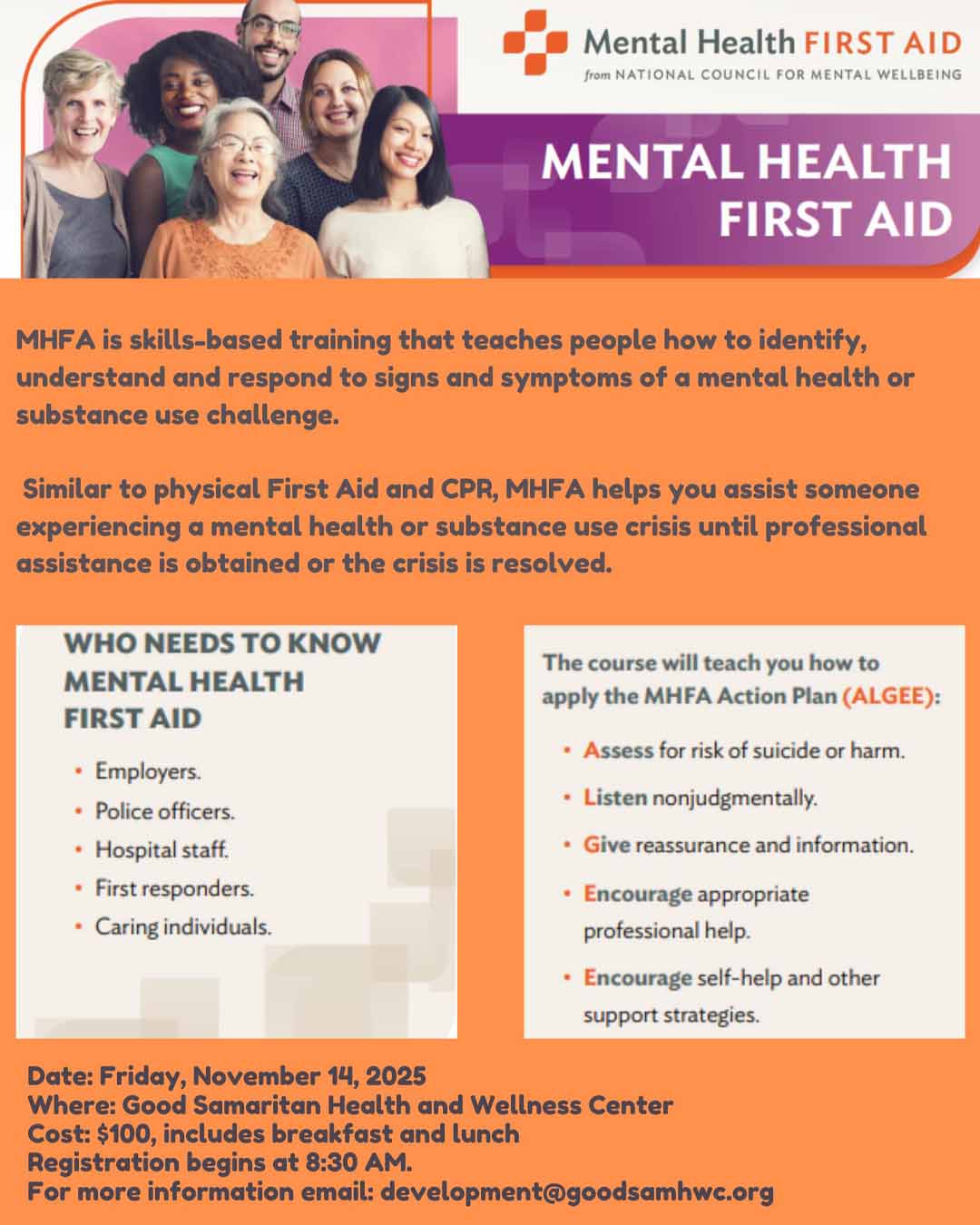 Mental Health First Aid
