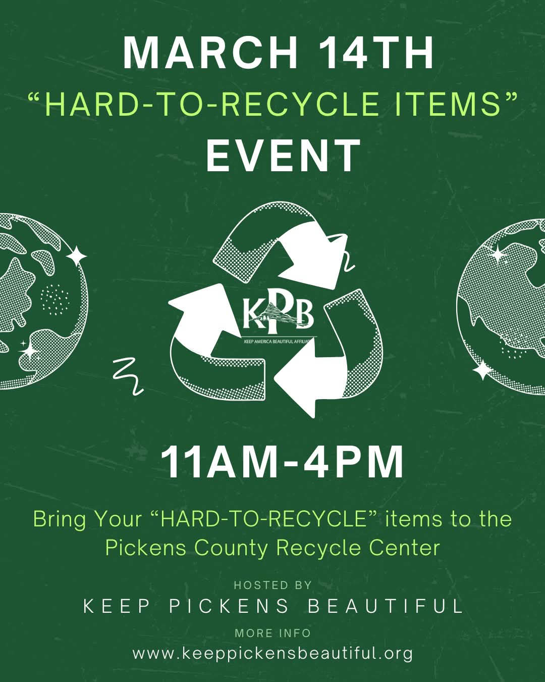 Hard-to-Recycle Items Event