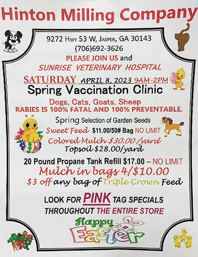 Spring Vaccination Clinic