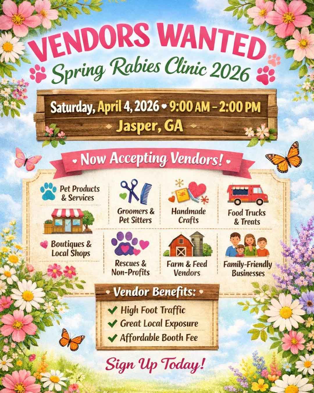 Hinton Milling Spring Rabies Clinic