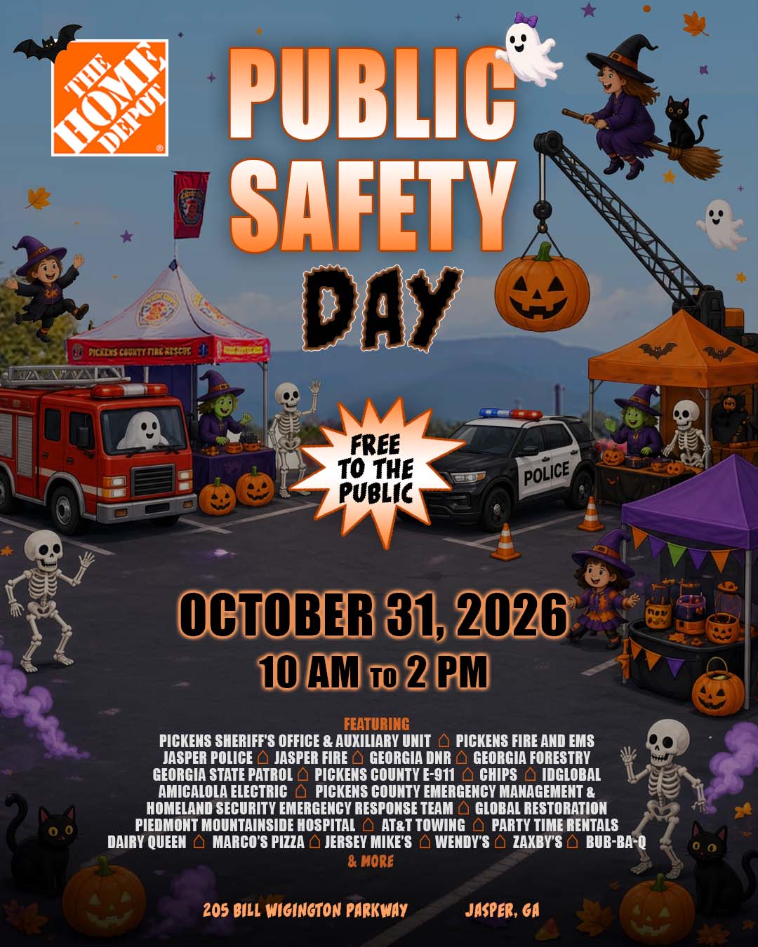 Home Depot Public Safety Day
