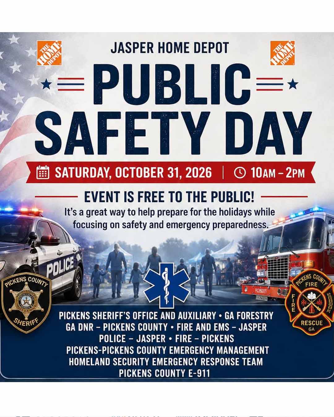 Home Depot Public Safety Day