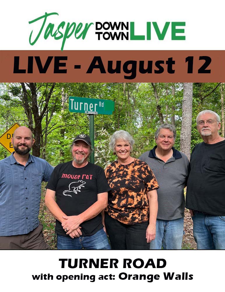 Jasper Downtown Live on August 12, 2023 0500 PM