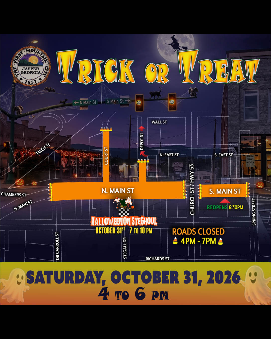 Downtown Jasper Trick or Treat