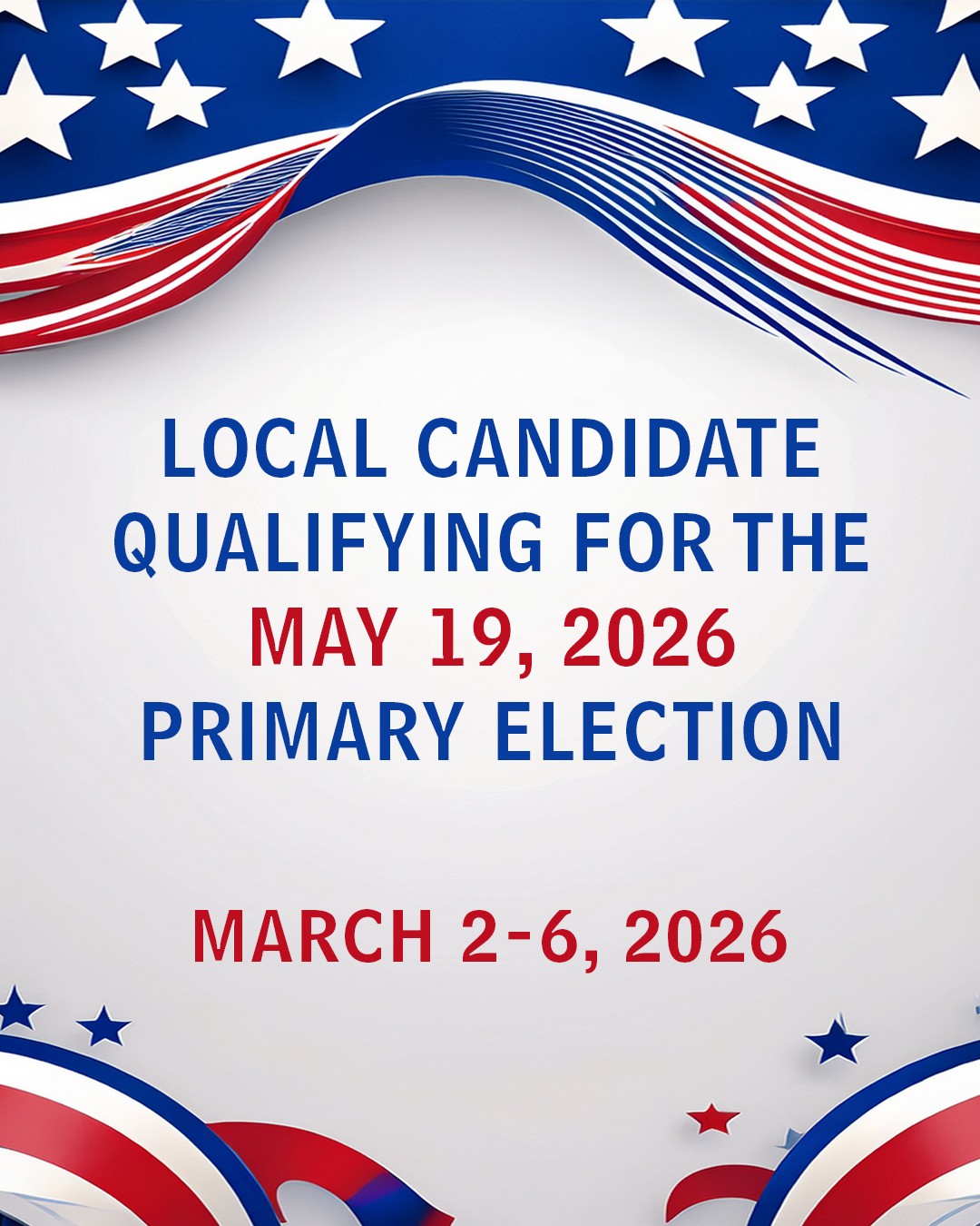 2026 Local Candidate Qualifying