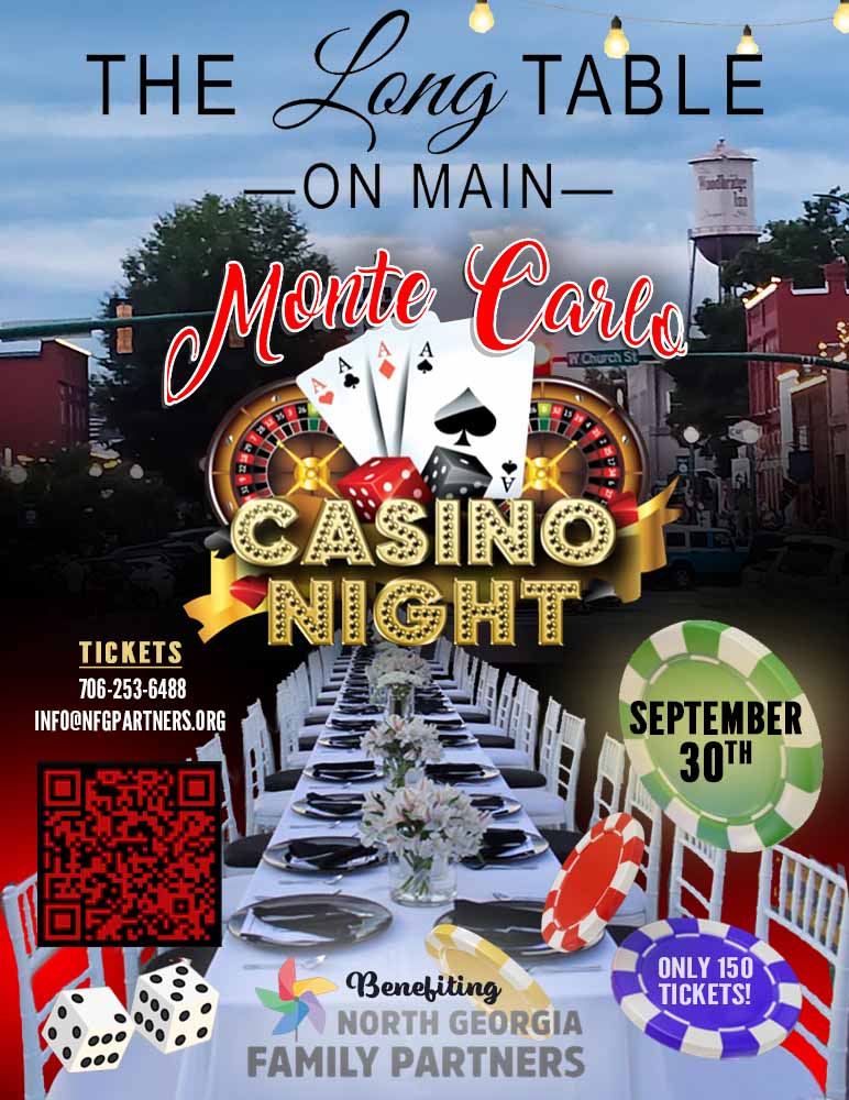 The Long Table on Main CASINO NIGHT

