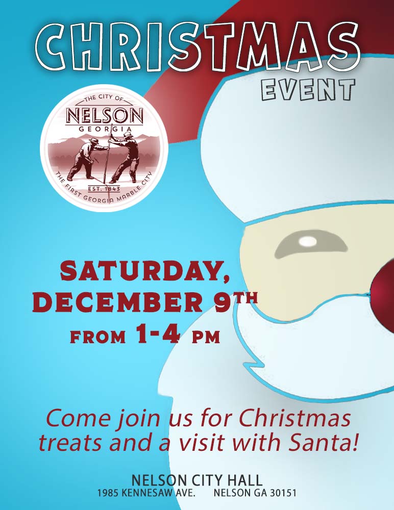 Nelson Christmas Event on December 09, 2023 0100 PM Pickens County