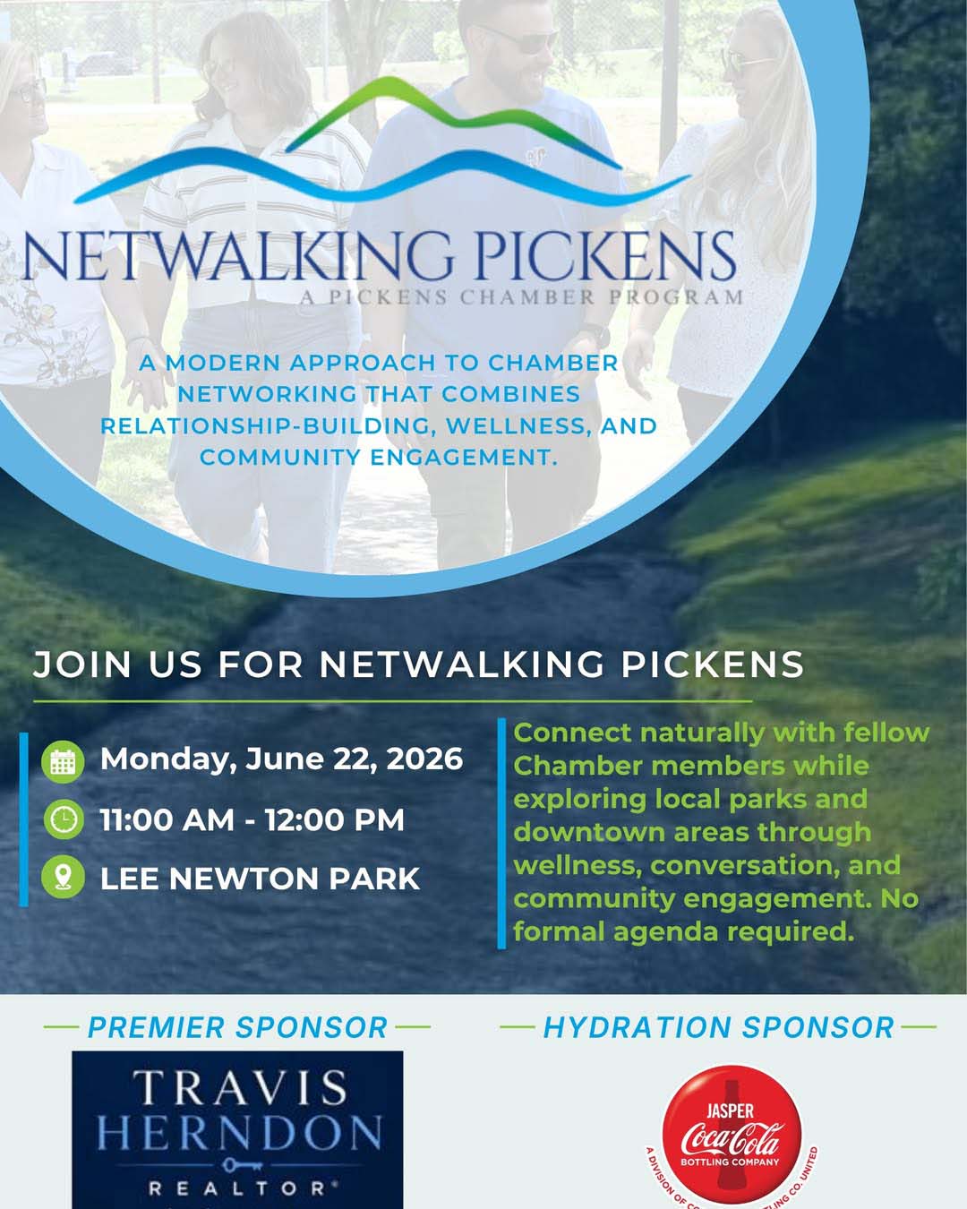 Netwalking Pickens
