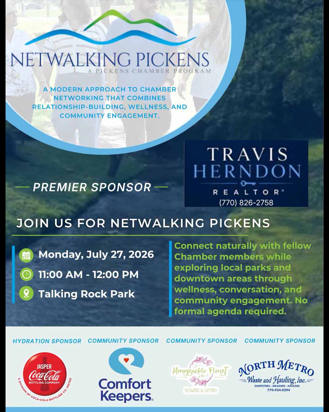 Netwalking Pickens