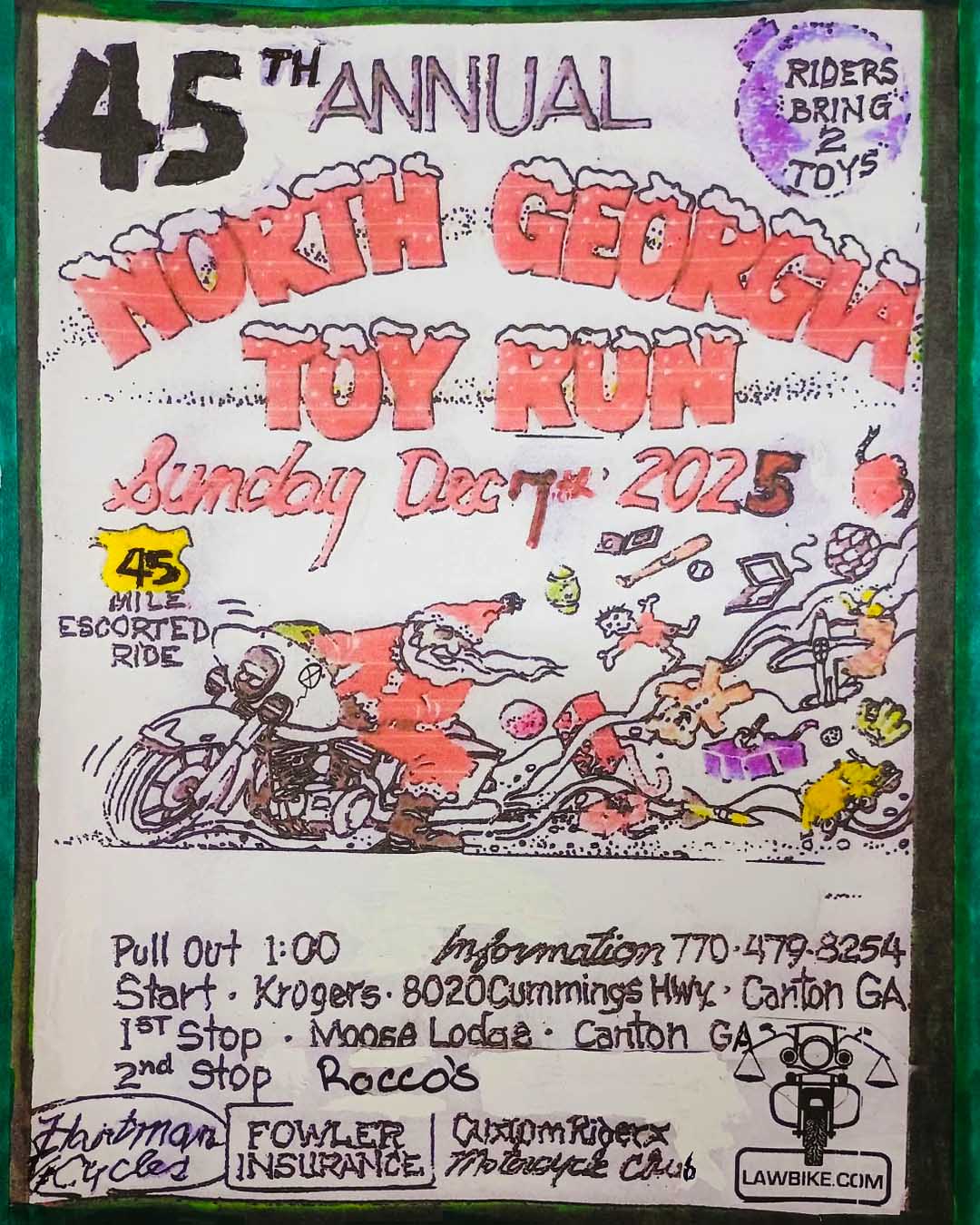 North Georgia Toy Run