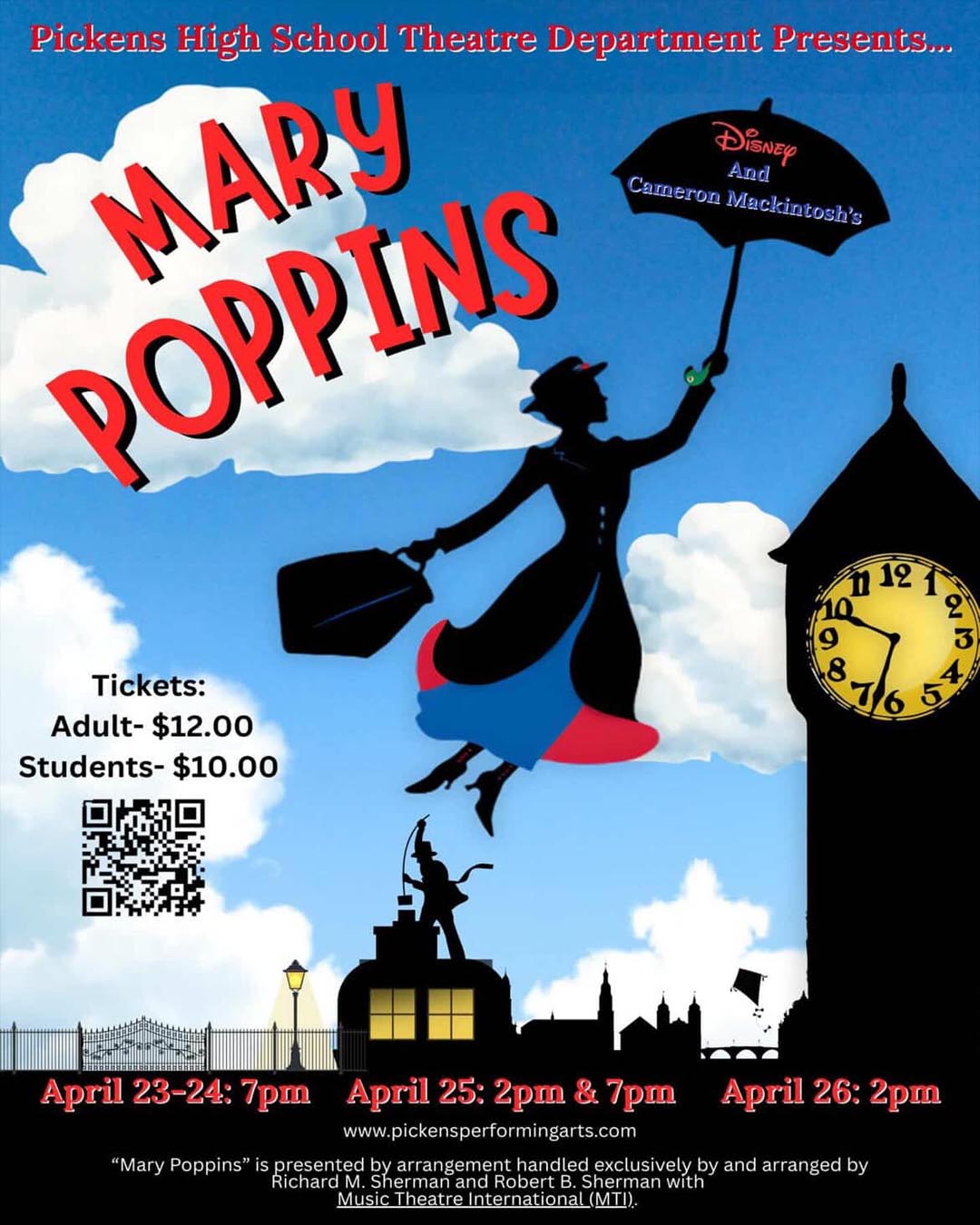 PHS Theater presents Mary Poppins