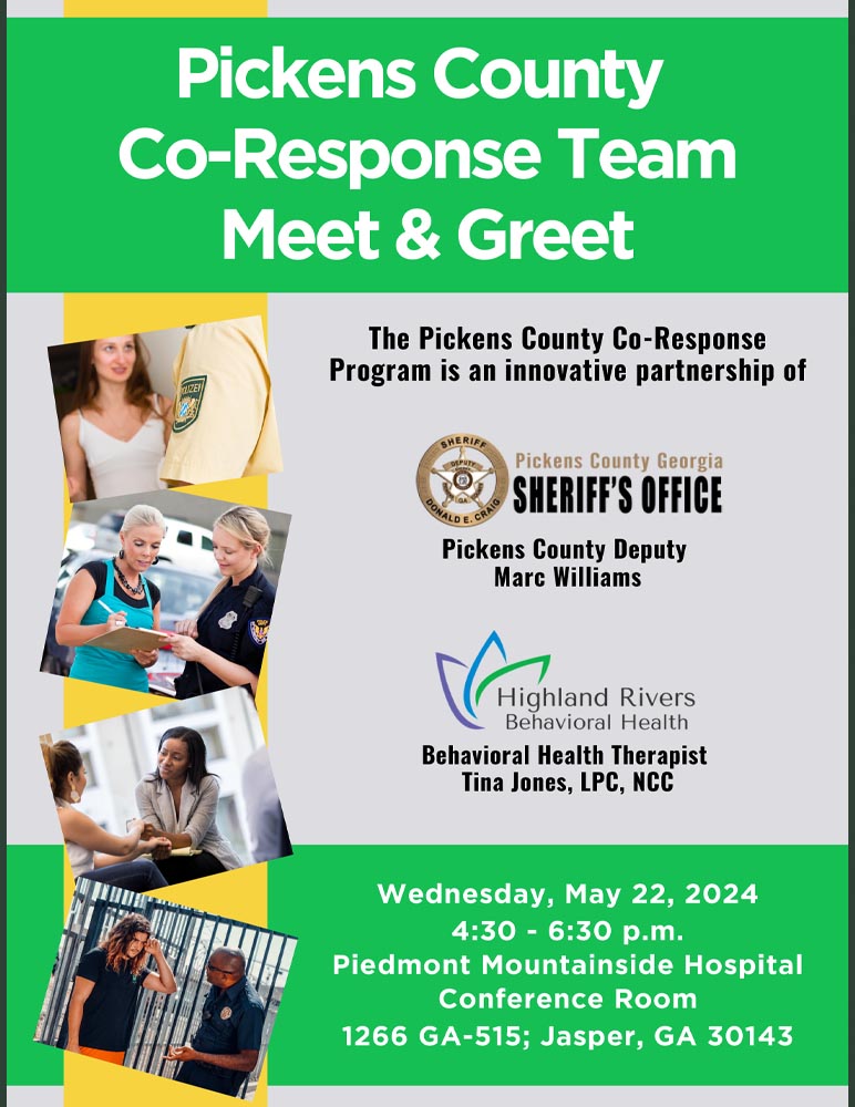 Pickens County Co-Response Team Meet & Greet