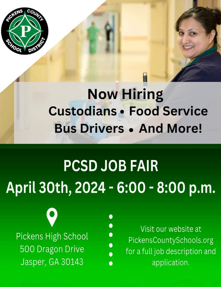 Pickens County School District Job Fair