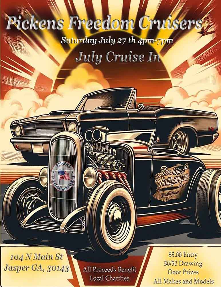 Pickens Freedom Cruisers Cruise In