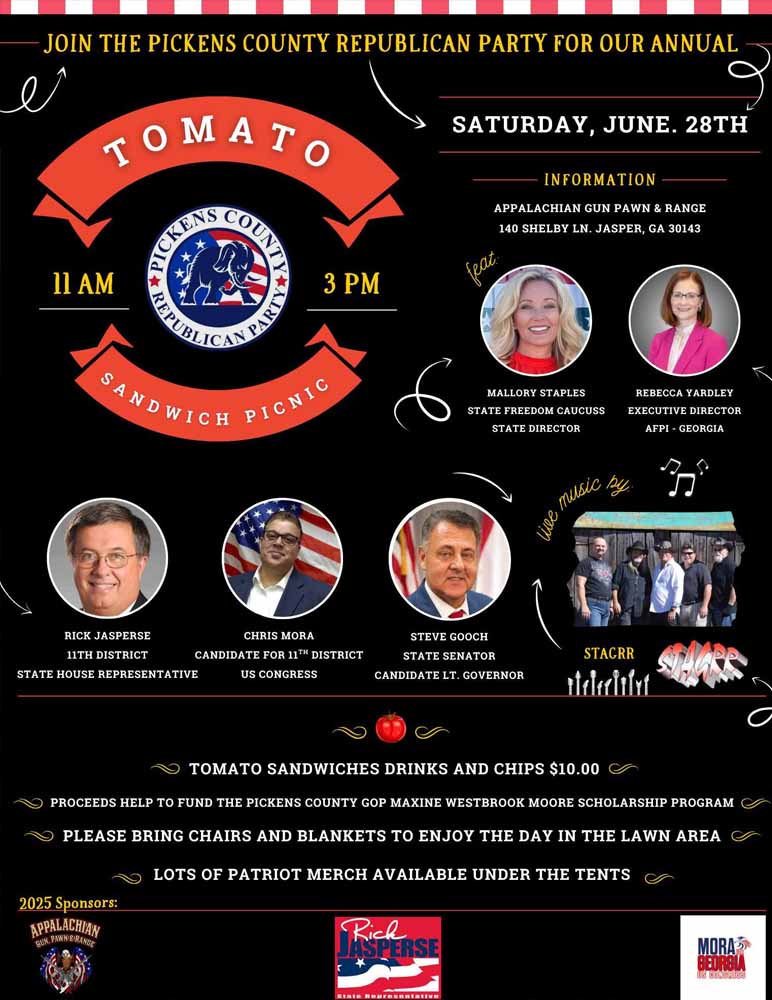 Pickens GOP Tomato Sandwich Picnic
