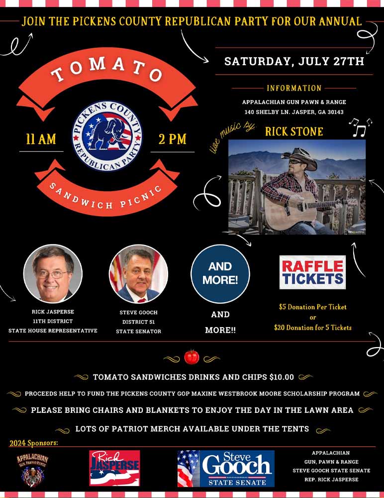 Pickens GOP Tomato Sandwich Picnic