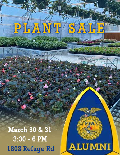 Pickens Junior High FFA Plant Sale