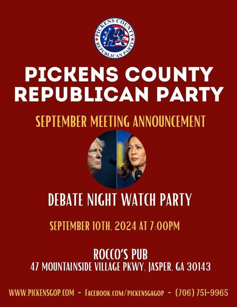 Pickens GOP Debate Watch Party