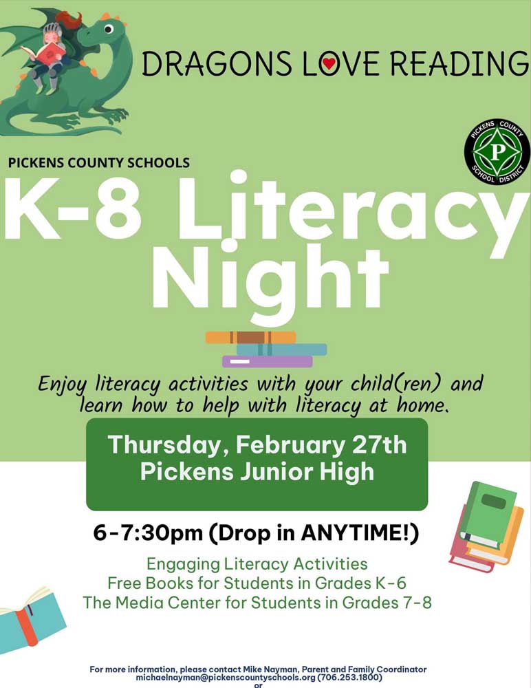 K-8 Literacy Night
