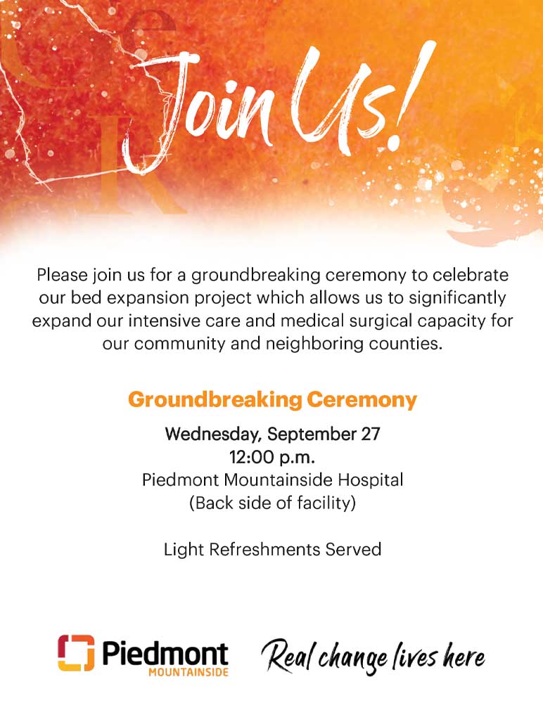 Piedmont New ICU Ground Breaking